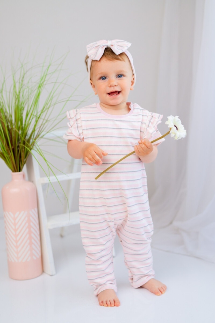 Wholesale Baby Girls Jumpsuit with Handband 3-24M - Producer: Zeyland - Wholesale Kids & Baby Clothes From Turkey - TheBS Kids