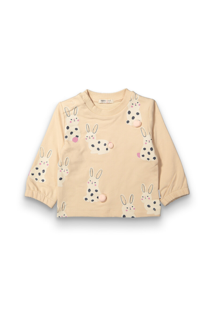 Wholesale Baby Girls Printed Sweatshirt 6-18M - Producer: Tuffy - Wholesale Kids & Baby Clothes From Turkey - TheBS Kids