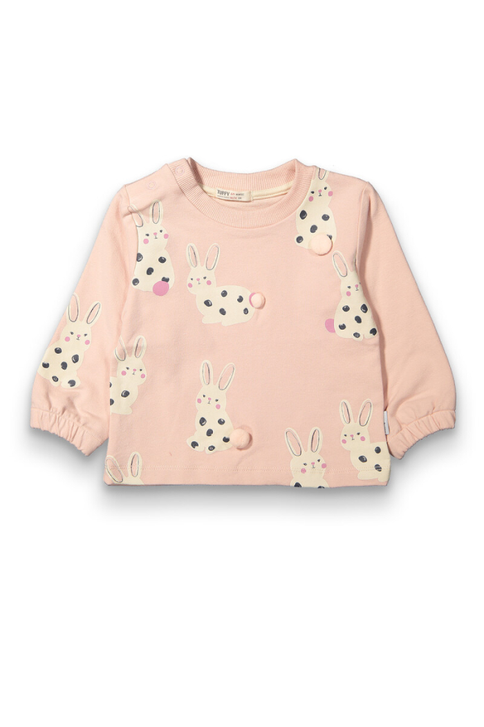 Wholesale Baby Girls Printed Sweatshirt 6-18M - Producer: Tuffy - Wholesale Kids & Baby Clothes From Turkey - TheBS Kids