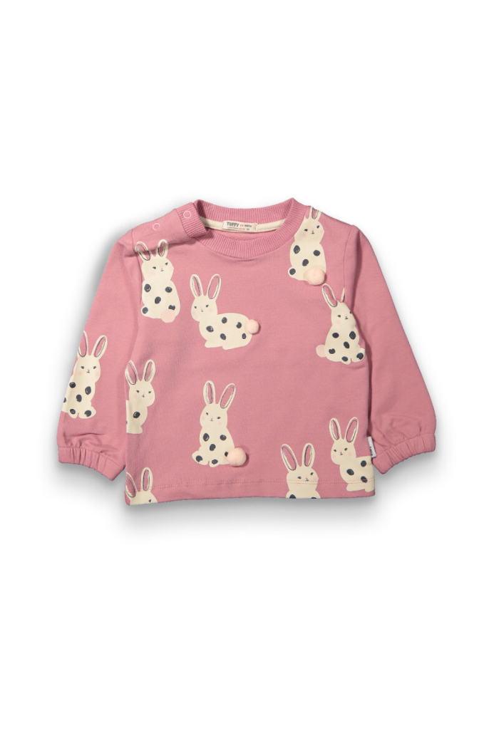 Wholesale Baby Girls Printed Sweatshirt 6-18M - Producer: Tuffy - Wholesale Kids & Baby Clothes From Turkey - TheBS Kids