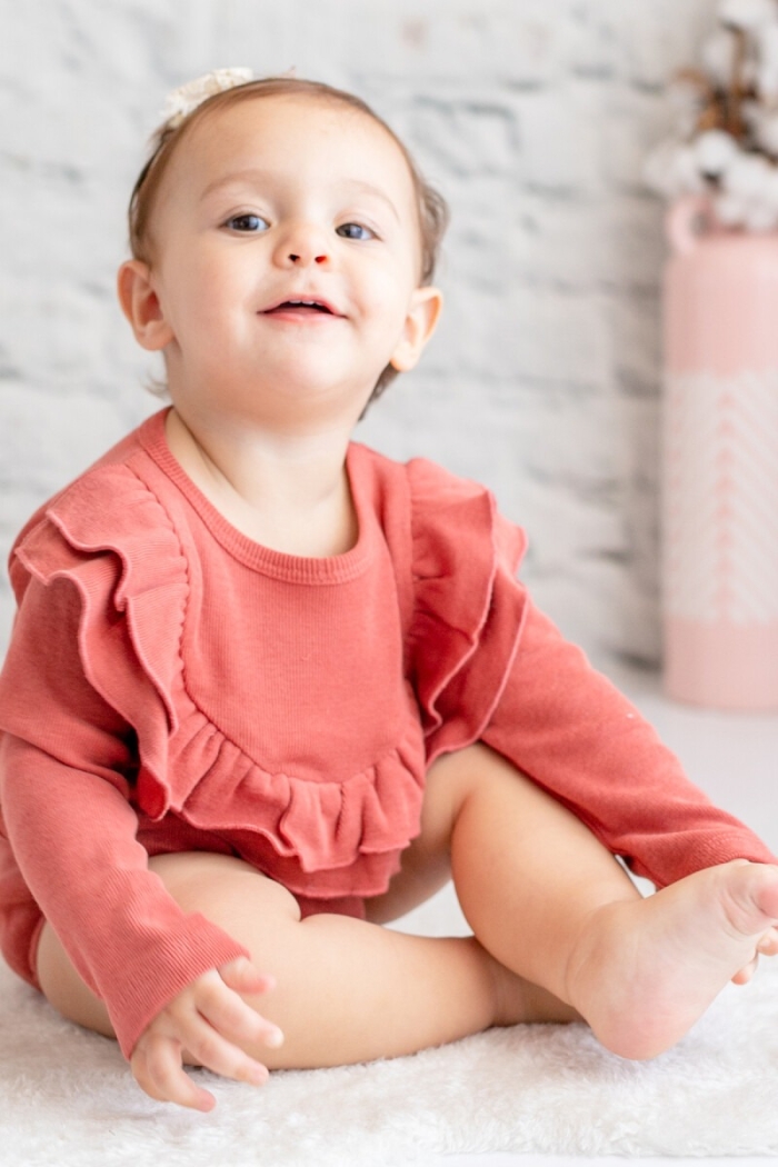 Wholesale Baby Girls Rompers Gots Certificate 100% Organic Cotton 0-36M - Producer: Zeyland - Wholesale Kids & Baby Clothes From Turkey - TheBS Kids