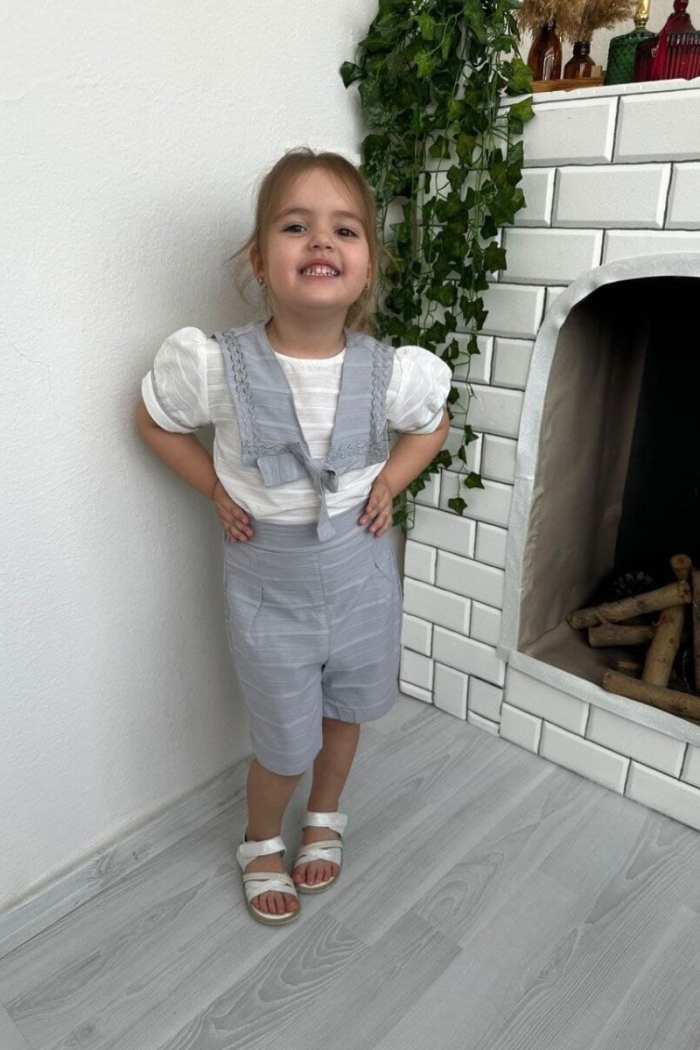 Wholesale Baby Girls Shorts and Tshirt - Producer: KidsRoom - Wholesale Kids & Baby Clothes From Turkey - TheBS Kids