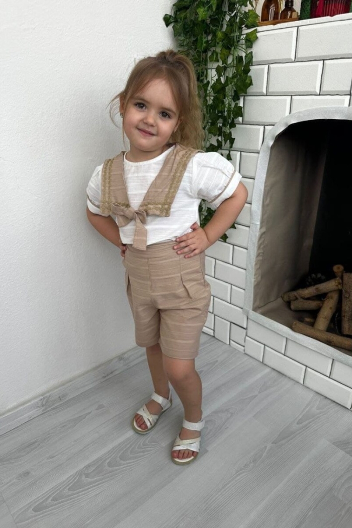 Wholesale Baby Girls Shorts and Tshirt - Producer: KidsRoom - Wholesale Kids & Baby Clothes From Turkey - TheBS Kids