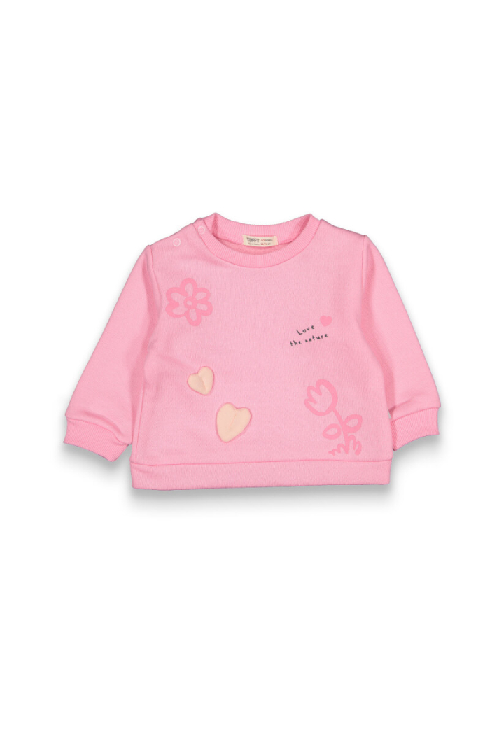Wholesale Baby Girls Sweatshirt 6-18M - Producer: Tuffy - Wholesale Kids & Baby Clothes From Turkey - TheBS Kids