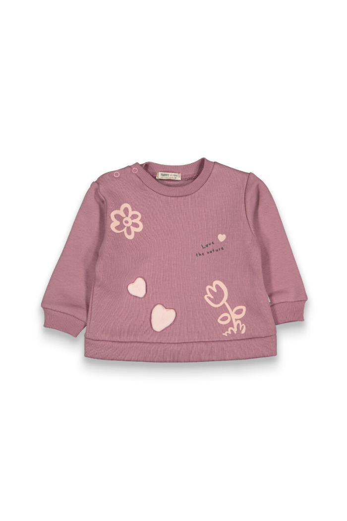 Wholesale Baby Girls Sweatshirt 6-18M - Producer: Tuffy - Wholesale Kids & Baby Clothes From Turkey - TheBS Kids