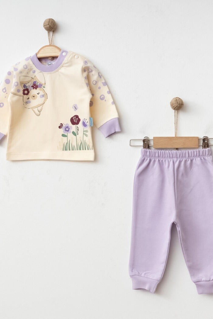 Wholesale Baby Girls Tracksuit Set 3-9M - Producer: Hoppidik - Wholesale Kids & Baby Clothes From Turkey - TheBS Kids