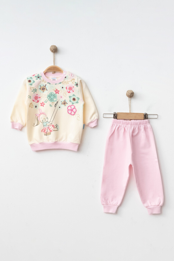 Wholesale Baby Girls Tracksuit Set 9-18M - Producer: Hoppidik - Wholesale Kids & Baby Clothes From Turkey - TheBS Kids