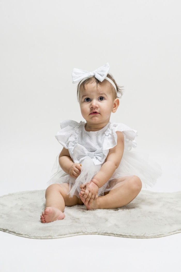 Wholesale Baby Girls Tulle Rompers 3-12M - Producer: Wecan - Wholesale Kids & Baby Clothes From Turkey - TheBS Kids