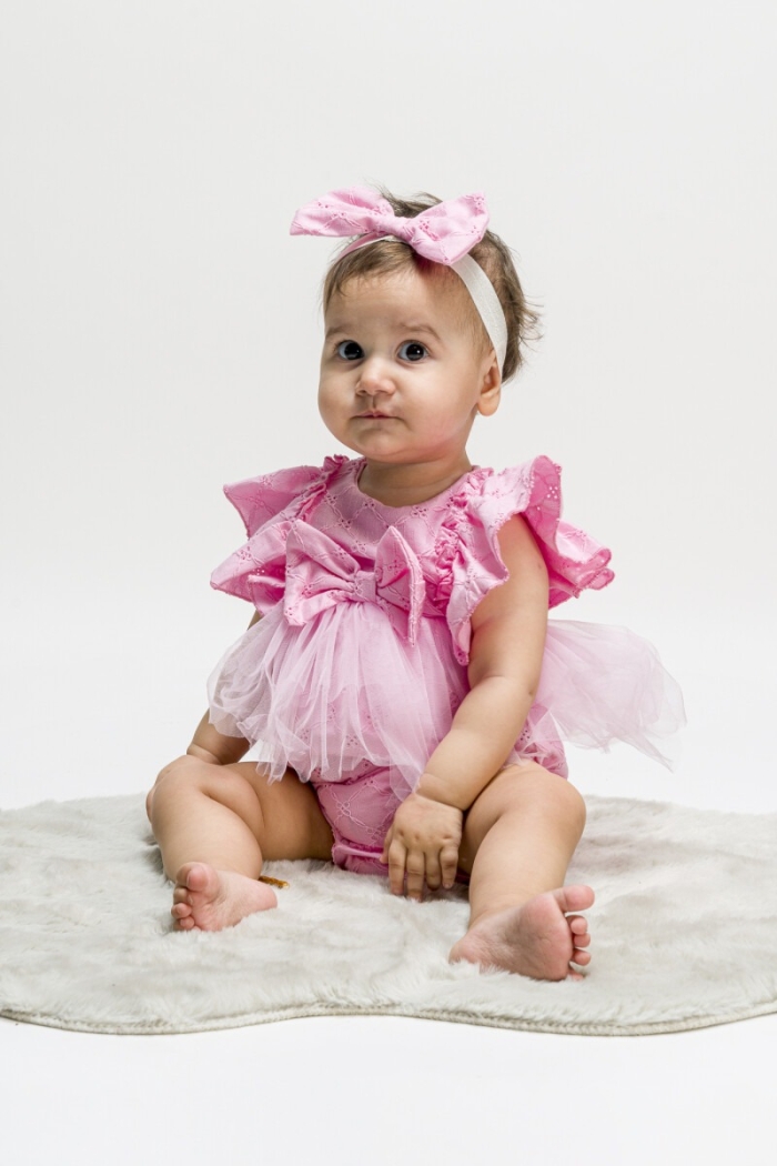 Wholesale Baby Girls Tulle Rompers 3-12M - Producer: Wecan - Wholesale Kids & Baby Clothes From Turkey - TheBS Kids