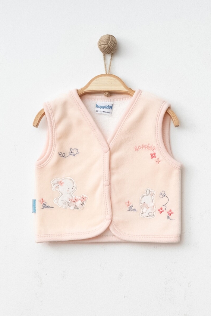 Wholesale Baby Girls Velvet Vest 3-9M - Producer: Hoppidik - Wholesale Kids & Baby Clothes From Turkey - TheBS Kids