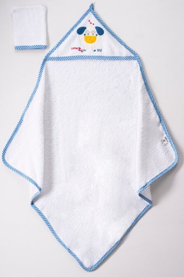 Wholesale Baby Unisex 2-Piece Set with Scrub Mitt and Towel 80x80 - Producer: Ramel Kids - Wholesale Kids & Baby Clothes From Turkey - TheBS Kids