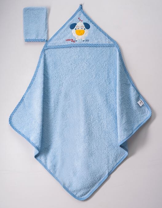 Wholesale Baby Unisex 2-Piece Set with Scrub Mitt and Towel 80x80 - Producer: Ramel Kids - Wholesale Kids & Baby Clothes From Turkey - TheBS Kids