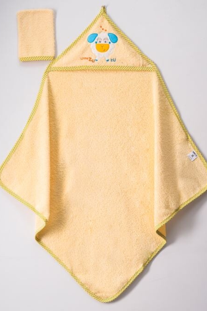 Wholesale Baby Unisex 2-Piece Set with Scrub Mitt and Towel 80x80 - Producer: Ramel Kids - Wholesale Kids & Baby Clothes From Turkey - TheBS Kids
