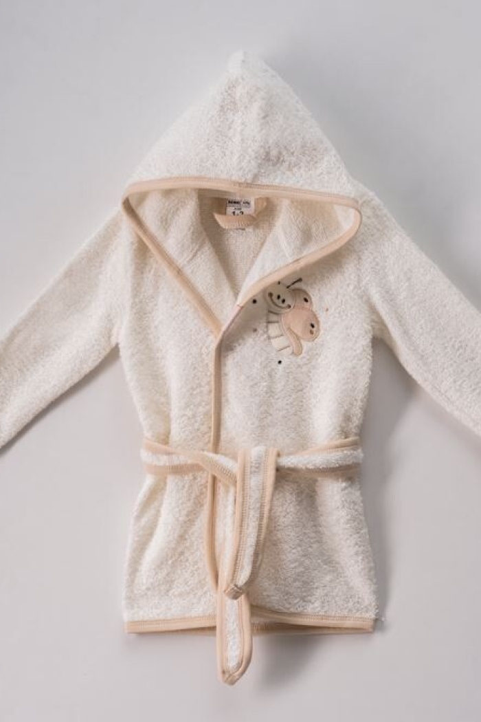 Wholesale Baby Unisex Bathrobe 0-24M - Producer: Ramel Kids - Wholesale Kids & Baby Clothes From Turkey - TheBS Kids