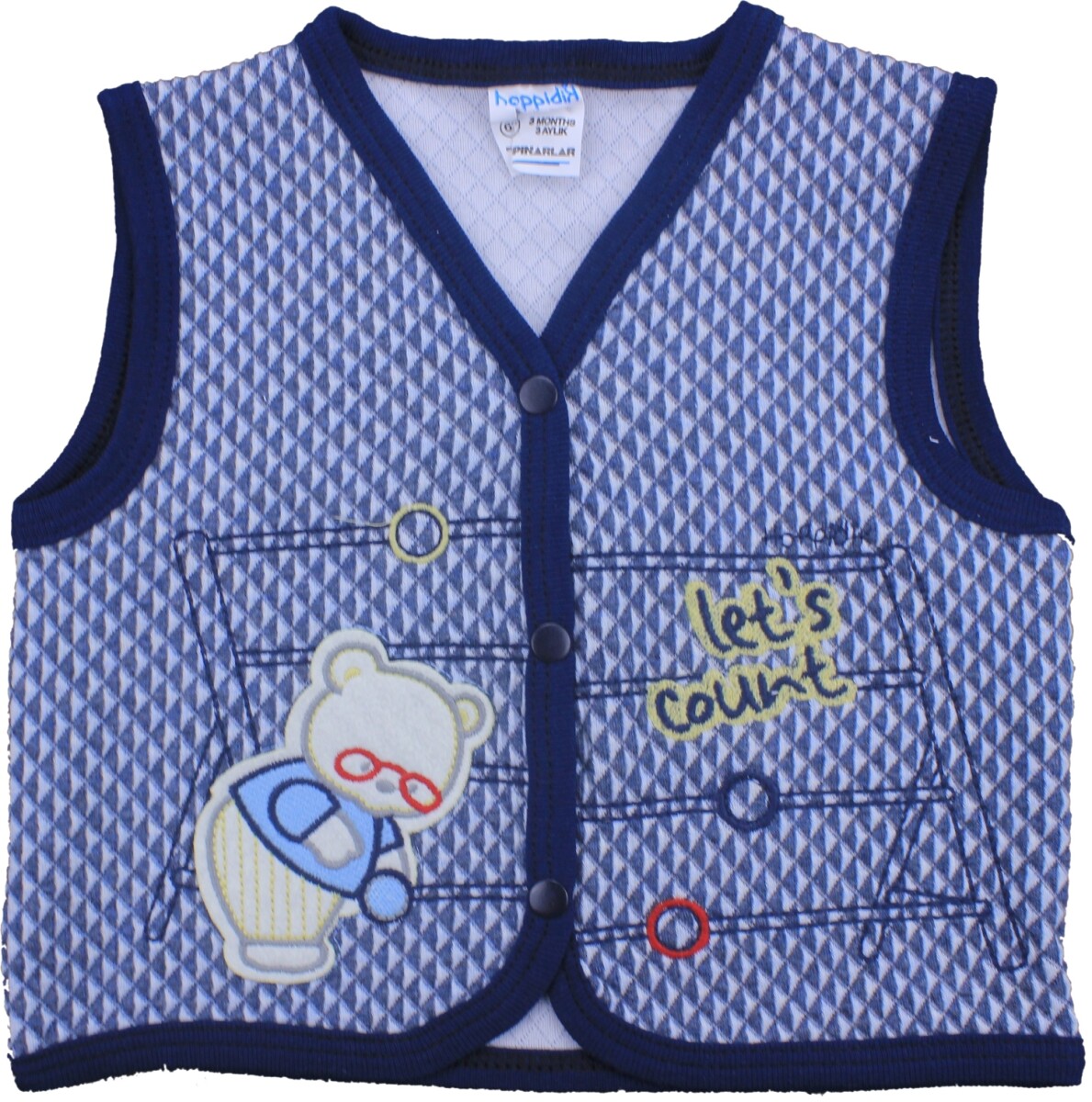 Wholesale Baby Unisex Vest 3-9M - Producer: Hoppidik - Wholesale Kids & Baby Clothes From Turkey - TheBS Kids