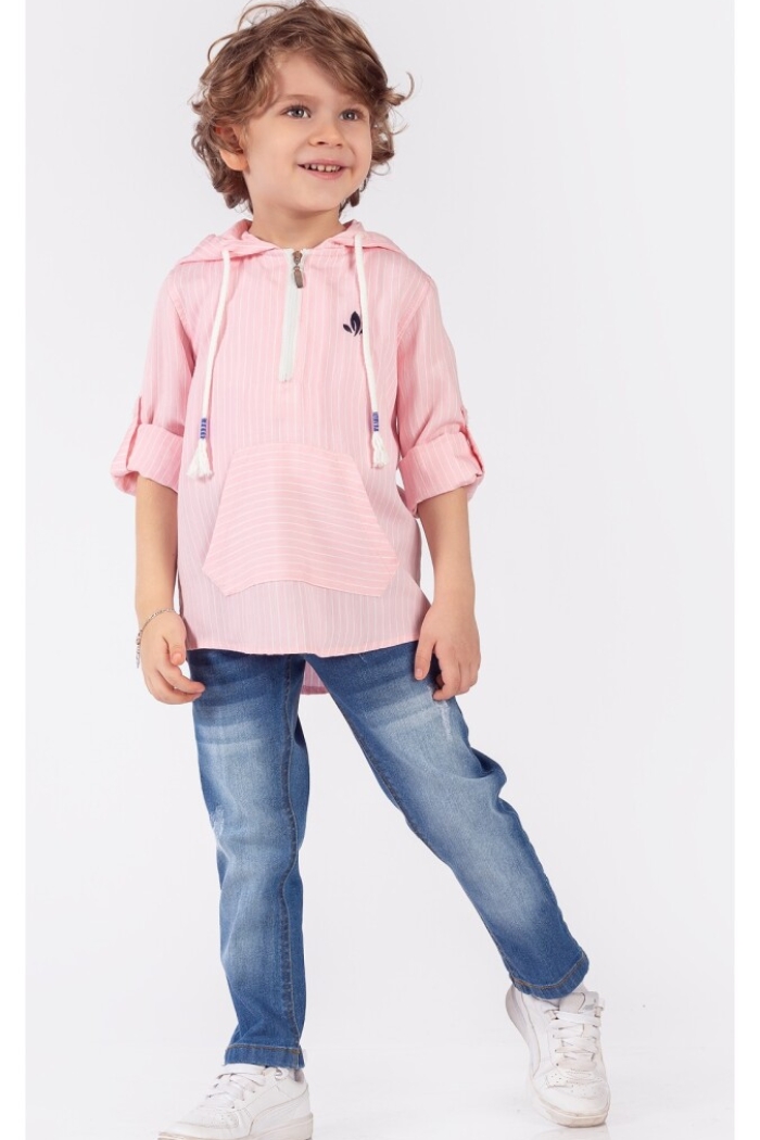 Wholesale Boys 2-Piece Hoodie Shirt and Denim Pants 1-4Y - Producer: Lemon - Wholesale Kids & Baby Clothes From Turkey - TheBS Kids