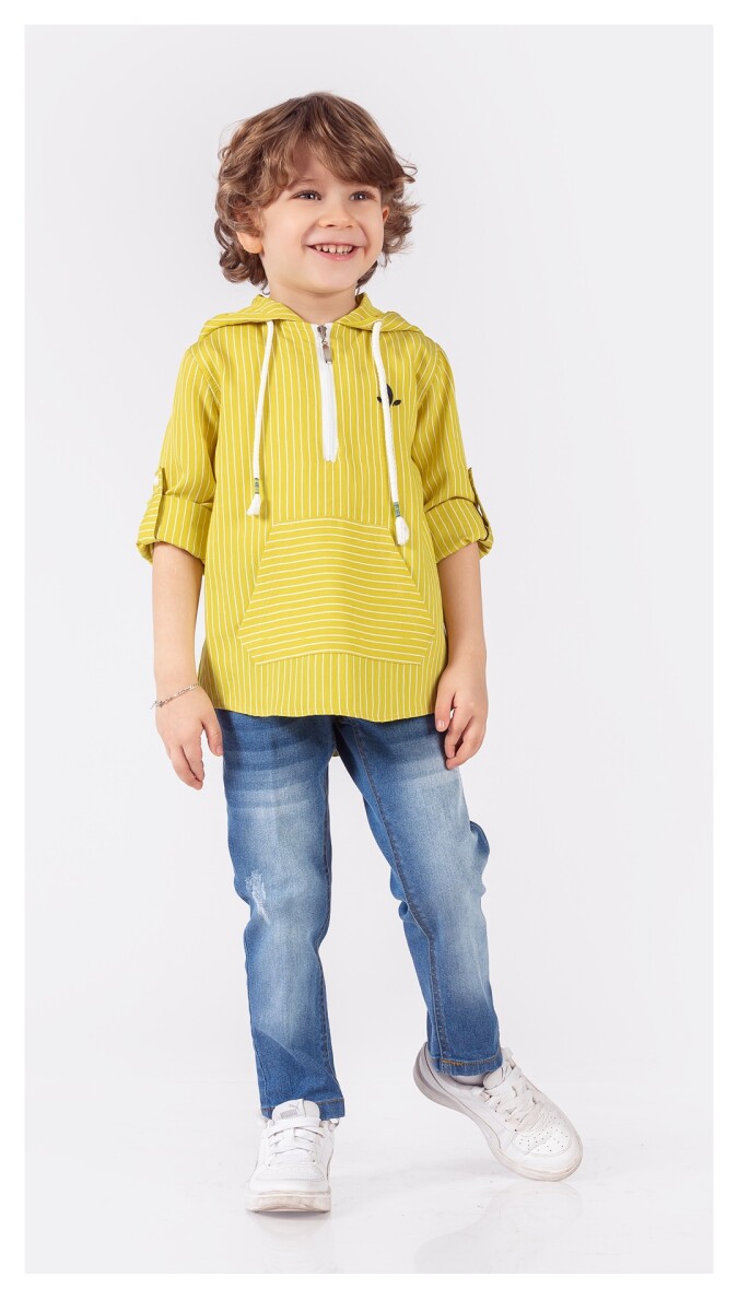 Wholesale Boys 2-Piece Hoodie Shirt and Denim Pants 1-4Y - Producer: Lemon - Wholesale Kids & Baby Clothes From Turkey - TheBS Kids