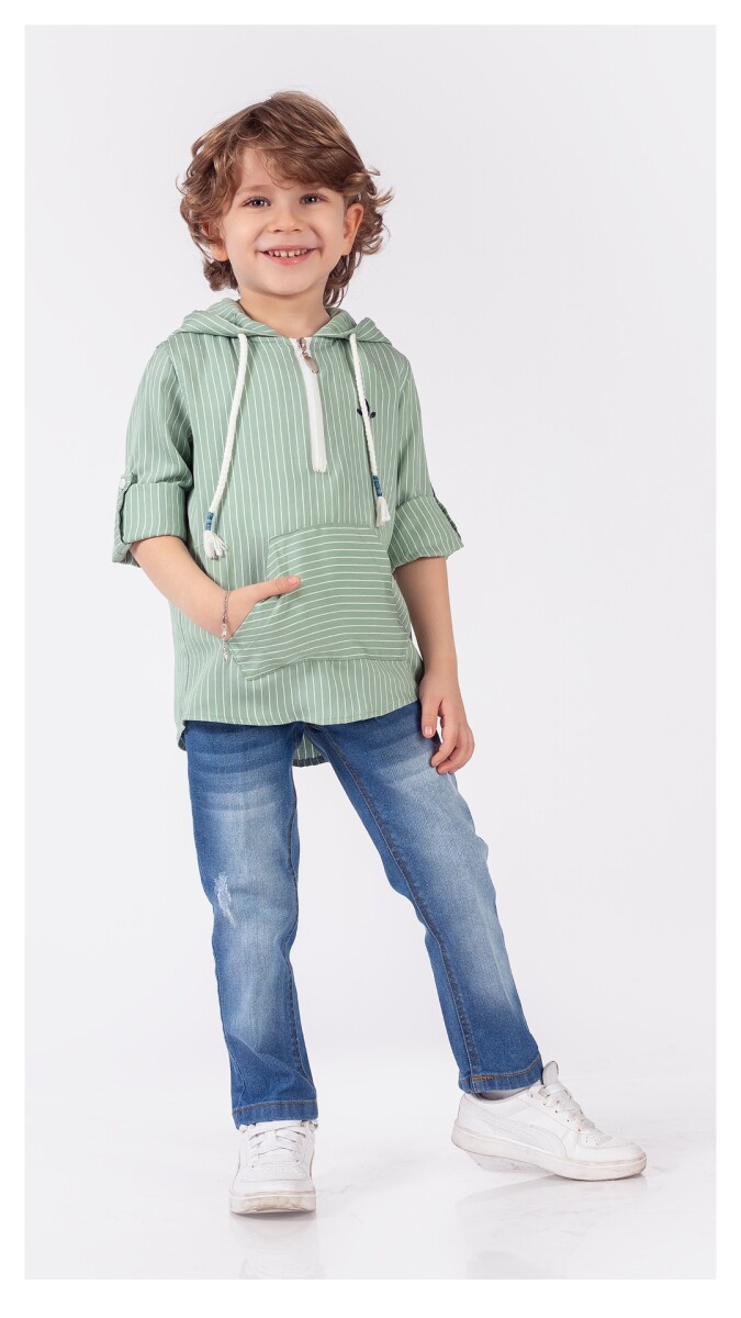 Wholesale Boys 2-Piece Hoodie Shirt and Denim Pants 1-4Y - Producer: Lemon - Wholesale Kids & Baby Clothes From Turkey - TheBS Kids