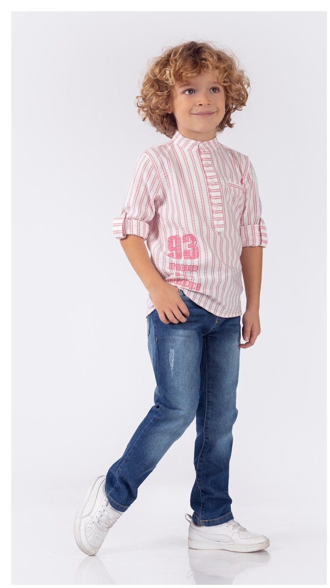 Wholesale Boys 2-Piece Shirt and Denim Pants Set 5-8Y - Producer: Lemon - Wholesale Kids & Baby Clothes From Turkey - TheBS Kids