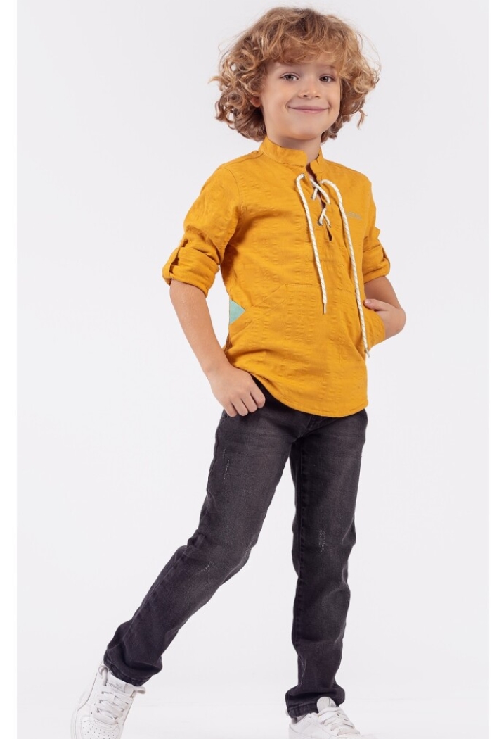 Wholesale Boys 2-Piece Shirt and Pants Set 5-8Y - Producer: Lemon - Wholesale Kids & Baby Clothes From Turkey - TheBS Kids