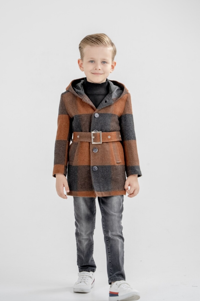 Wholesale Boys 3-Piece Coat Sweater and Denim Pants Set 3-7Y - Producer: Lemon - Wholesale Kids & Baby Clothes From Turkey - TheBS Kids