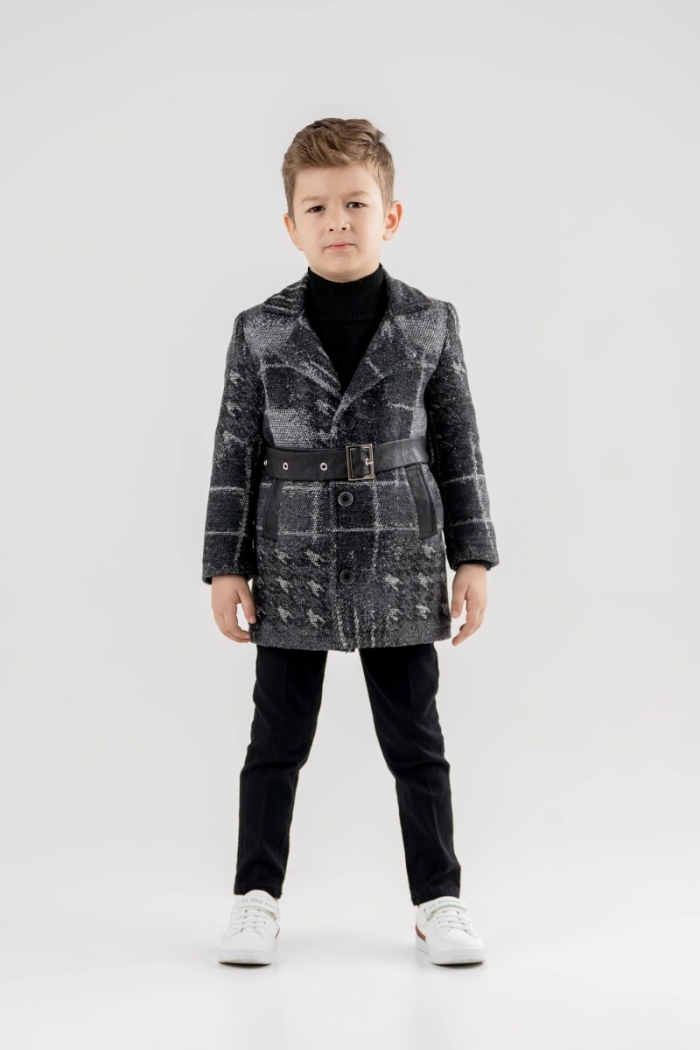 Wholesale Boys 3-Piece Coat Sweater and Pants Set 3-7Y - Producer: Lemon - Wholesale Kids & Baby Clothes From Turkey - TheBS Kids