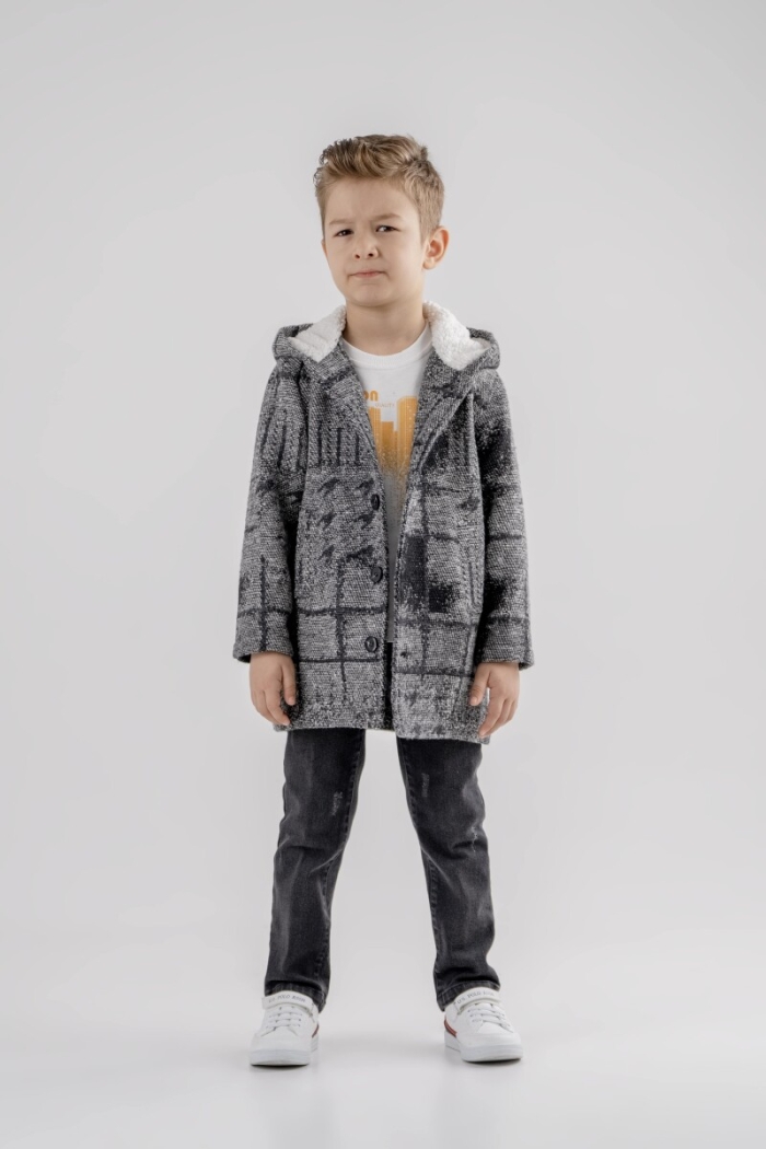 Wholesale Boys 3-Piece Coat T-Shirt and Pants Set 3-7Y - Producer: Lemon - Wholesale Kids & Baby Clothes From Turkey - TheBS Kids