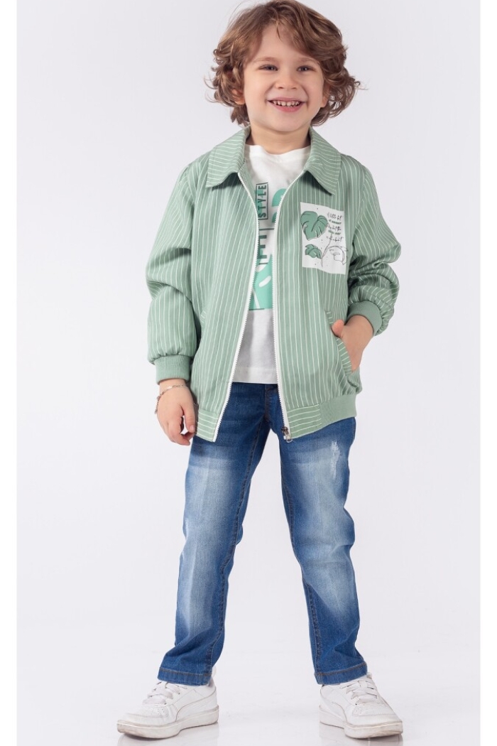 Wholesale Boys 3-Piece Jacket Denim Pants And T-Shirt Set 1-4Y - Producer: Lemon - Wholesale Kids & Baby Clothes From Turkey - TheBS Kids