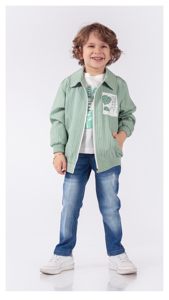 Wholesale Boys 3-Piece Jacket Denim Pants And T-Shirt Set 1-4Y - Producer: Lemon - Wholesale Kids & Baby Clothes From Turkey - TheBS Kids