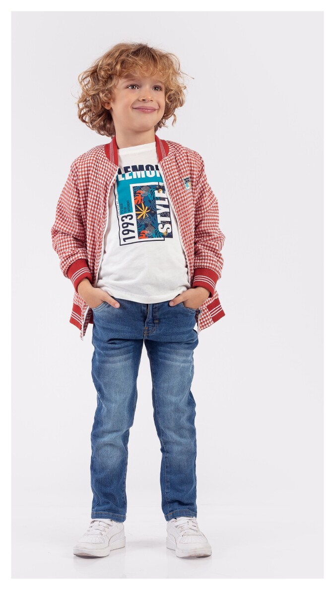 Wholesale Boys 3-Piece Jacket Denim Pants And T-Shirt Set 5-8Y - Producer: Lemon - Wholesale Kids & Baby Clothes From Turkey - TheBS Kids