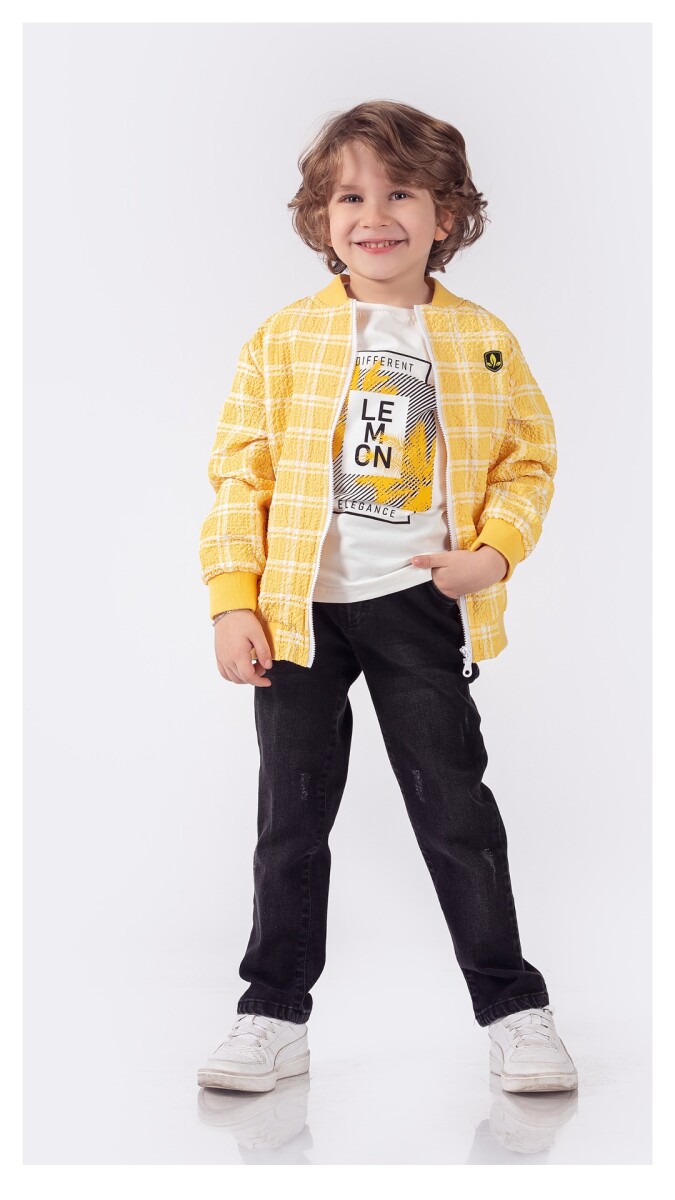 Wholesale Boys 3-Piece Jacket Pants And T-Shirt Set 1-4Y - Producer: Lemon - Wholesale Kids & Baby Clothes From Turkey - TheBS Kids
