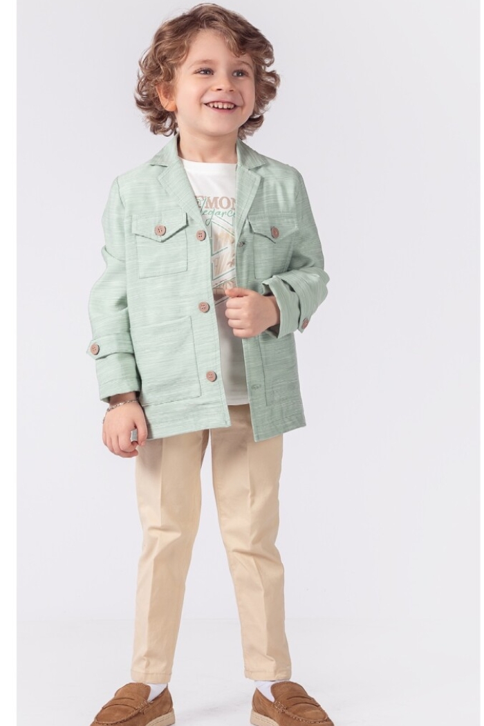 Wholesale Boys 3-Piece Jacket Pants And T-Shirt Set 5-8Y - Producer: Lemon - Wholesale Kids & Baby Clothes From Turkey - TheBS Kids