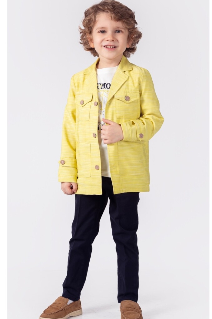 Wholesale Boys 3-Piece Jacket Pants And T-Shirt Set 5-8Y - Producer: Lemon - Wholesale Kids & Baby Clothes From Turkey - TheBS Kids
