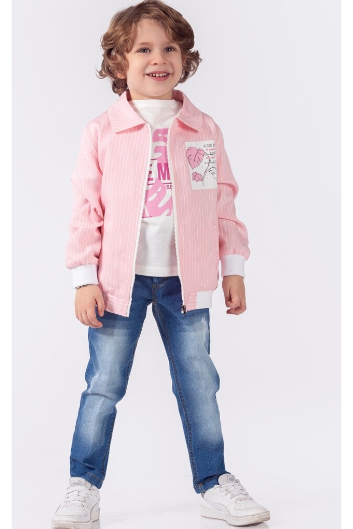 Wholesale Boys 3-Piece Jacket Pants And T-Shirt Set 5-8Y - Producer: Lemon - Wholesale Kids & Baby Clothes From Turkey - TheBS Kids