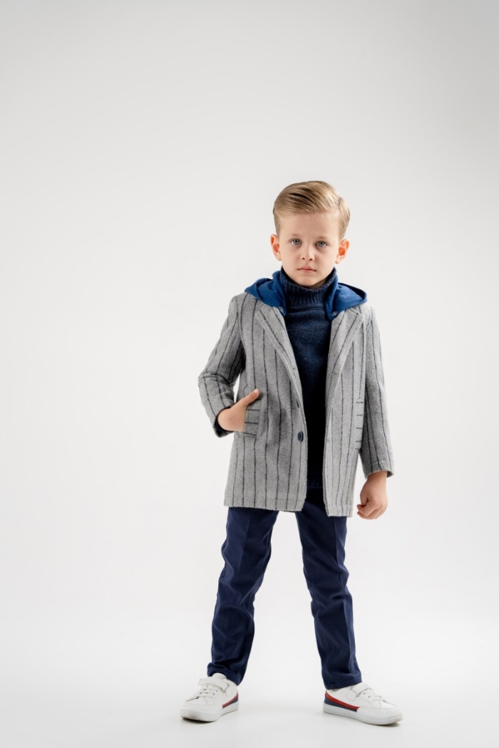 Wholesale Boy's 3-Piece Jacket Sweater and Pants Set 3-7Y - Producer: Lemon - Wholesale Kids & Baby Clothes From Turkey - TheBS Kids