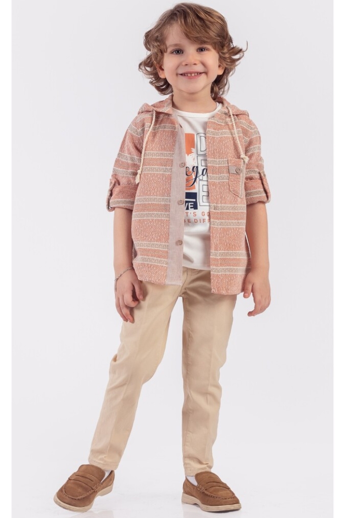 Wholesale Boys 3-Piece Shirt Pants And T-Shirt Set 1-4Y - Producer: Lemon - Wholesale Kids & Baby Clothes From Turkey - TheBS Kids