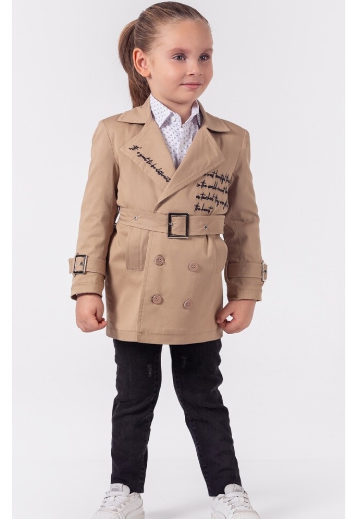 Wholesale Boys 3-Piece Trench Coat Shirt and Pants Set 1-4Y - Producer: Lemon - Wholesale Kids & Baby Clothes From Turkey - TheBS Kids