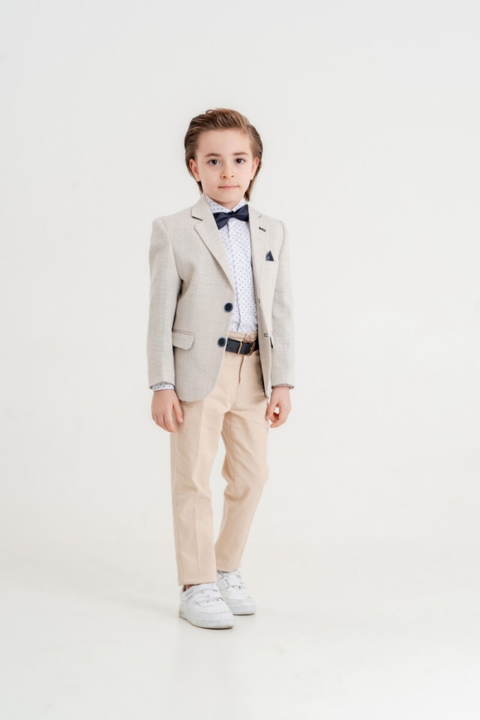 Wholesale Boys 3-Pieces Jacket, Shirt and Pants Set 3-7Y - Producer: Lemon - Wholesale Kids & Baby Clothes From Turkey - TheBS Kids