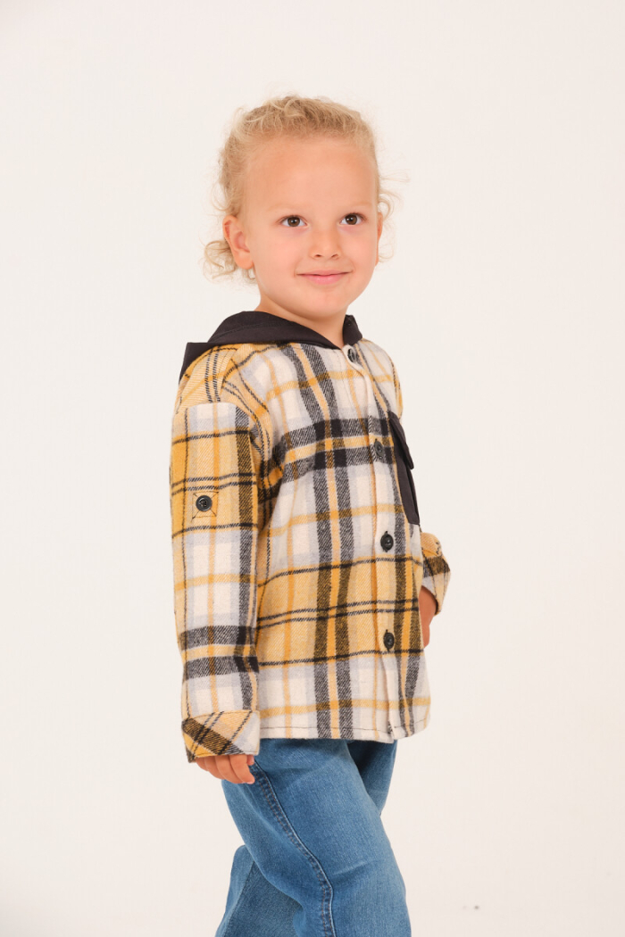Wholesale Boys' Flannel Shirt with Hood 1-12Y - Producer: Zeyland - Wholesale Kids & Baby Clothes From Turkey - TheBS Kids