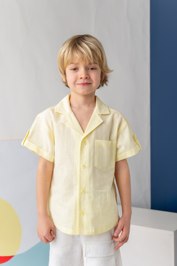 Wholesale Boys Linen Shirt 1-14Y - Producer: Zeyland - Wholesale Kids & Baby Clothes From Turkey - TheBS Kids