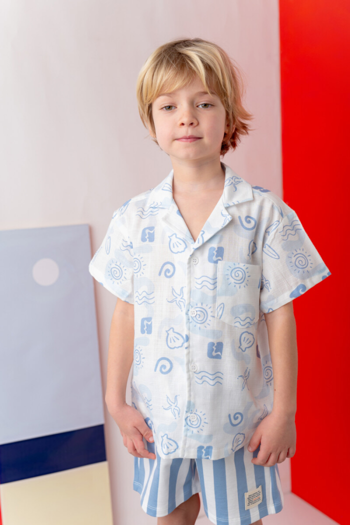 Wholesale Boys Linen Shirt 1-14Y - Producer: Zeyland - Wholesale Kids & Baby Clothes From Turkey - TheBS Kids