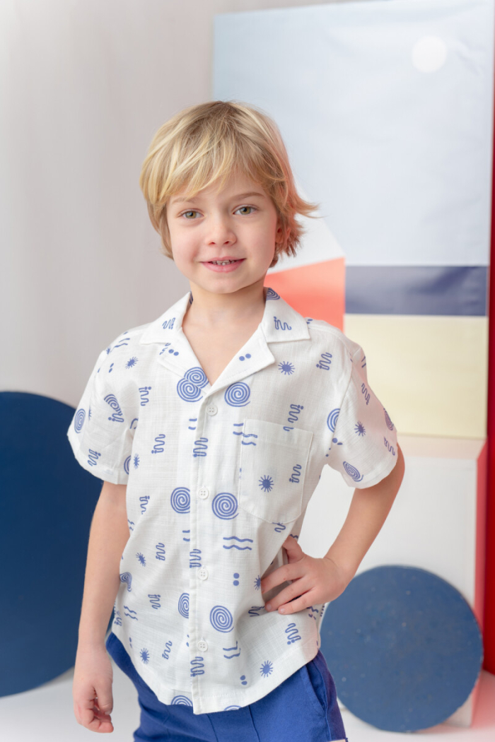 Wholesale Boys Linen Shirt 1-14Y - Producer: Zeyland - Wholesale Kids & Baby Clothes From Turkey - TheBS Kids