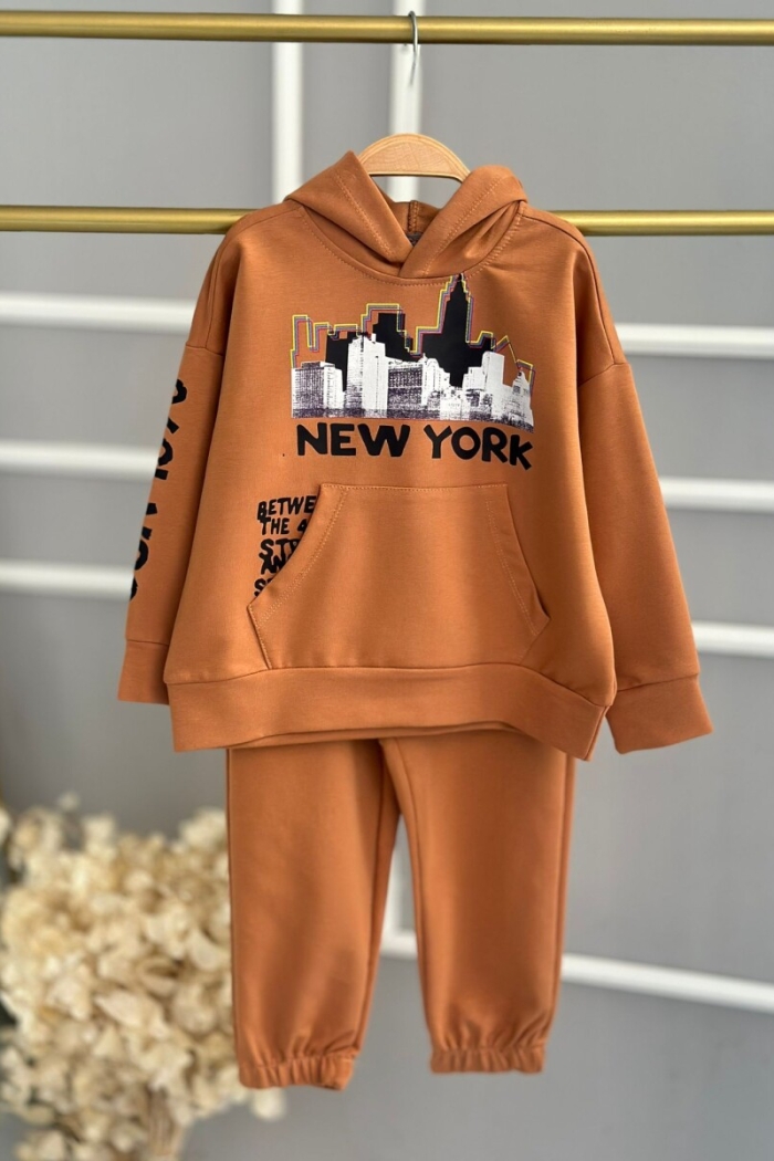 Wholesale Boys Printed Tracksuit Set 2-10Y - Producer: KidsRoom - Wholesale Kids & Baby Clothes From Turkey - TheBS Kids