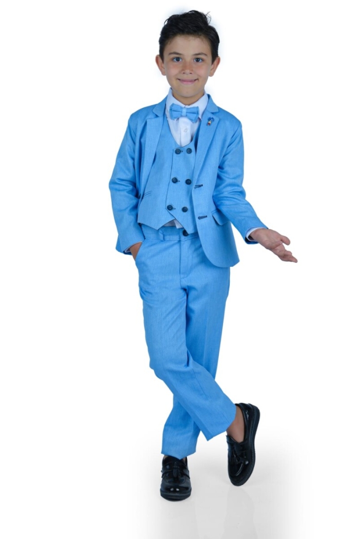 Wholesale Boys Suit Set with Jacket Vest Pants Shirt 2-5Y - Producer: Terry - Wholesale Kids & Baby Clothes From Turkey - TheBS Kids