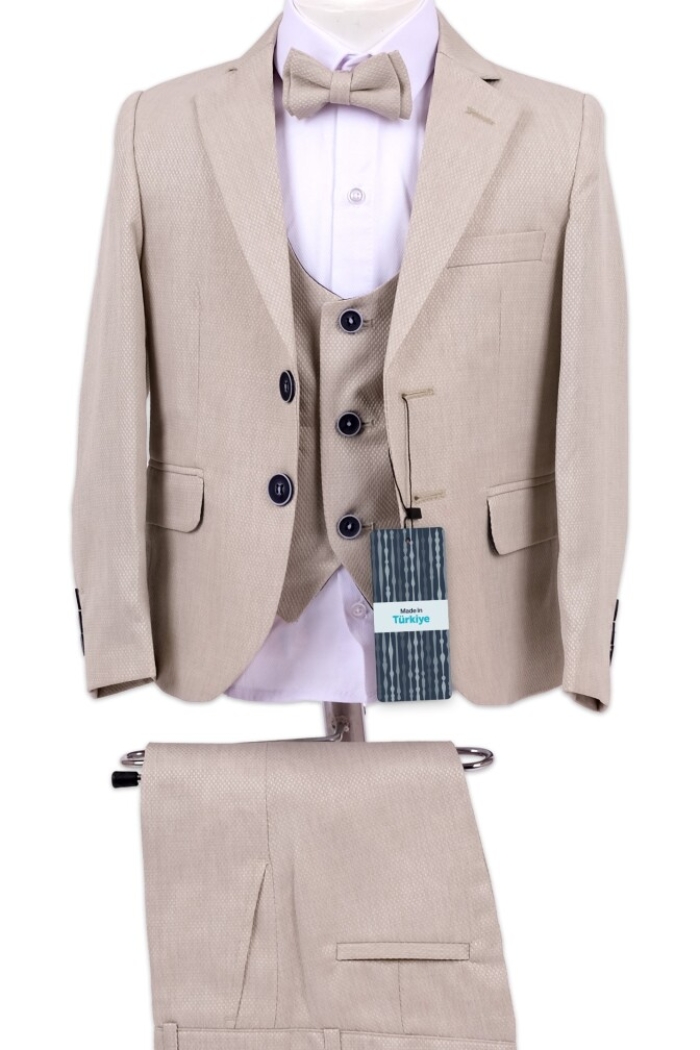 Wholesale Boys Suit Set with Jacket Vest Pants Shirt 5-8Y - Producer: Terry - Wholesale Kids & Baby Clothes From Turkey - TheBS Kids