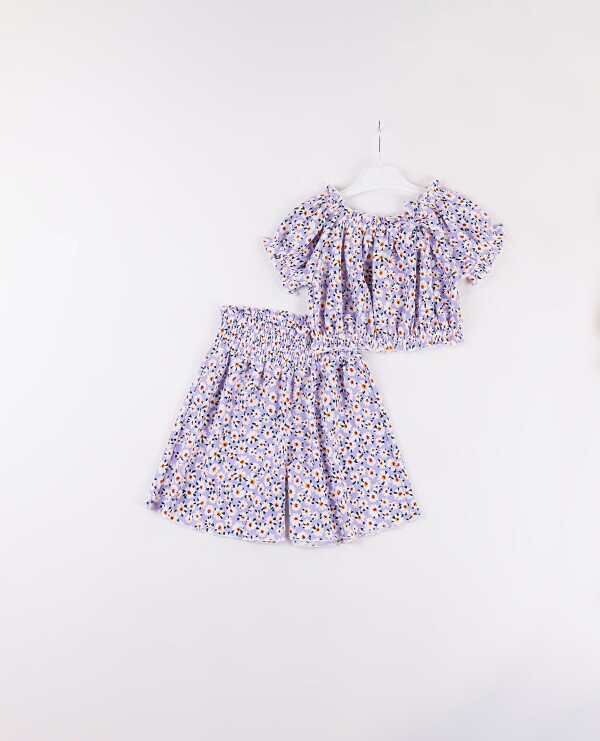Wholesale Girls 2-Piece Blouse and Skirt Set 7-10Y - Producer: Büşra Bebe - Wholesale Kids & Baby Clothes From Turkey - TheBS Kids