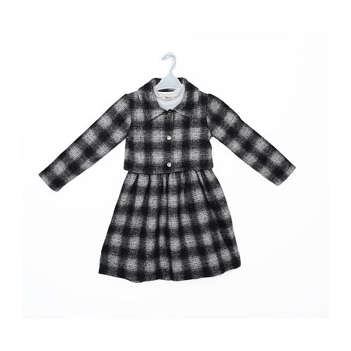 Wholesale Girls 2-Piece Dress and Jacket Set 3-6Y - Producer: Büşra Bebe - Wholesale Kids & Baby Clothes From Turkey - TheBS Kids