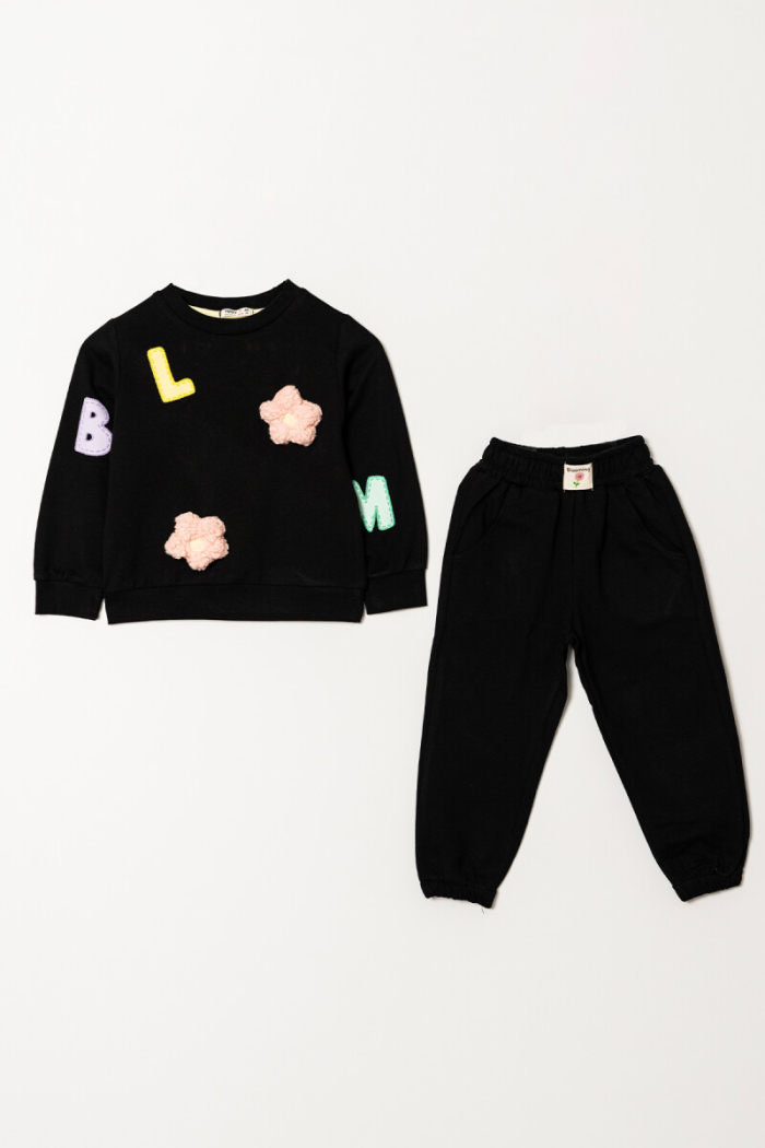 Wholesale Girls 2-Piece Embroidered Tracksuit Set 2-5Y - Producer: Tuffy - Wholesale Kids & Baby Clothes From Turkey - TheBS Kids