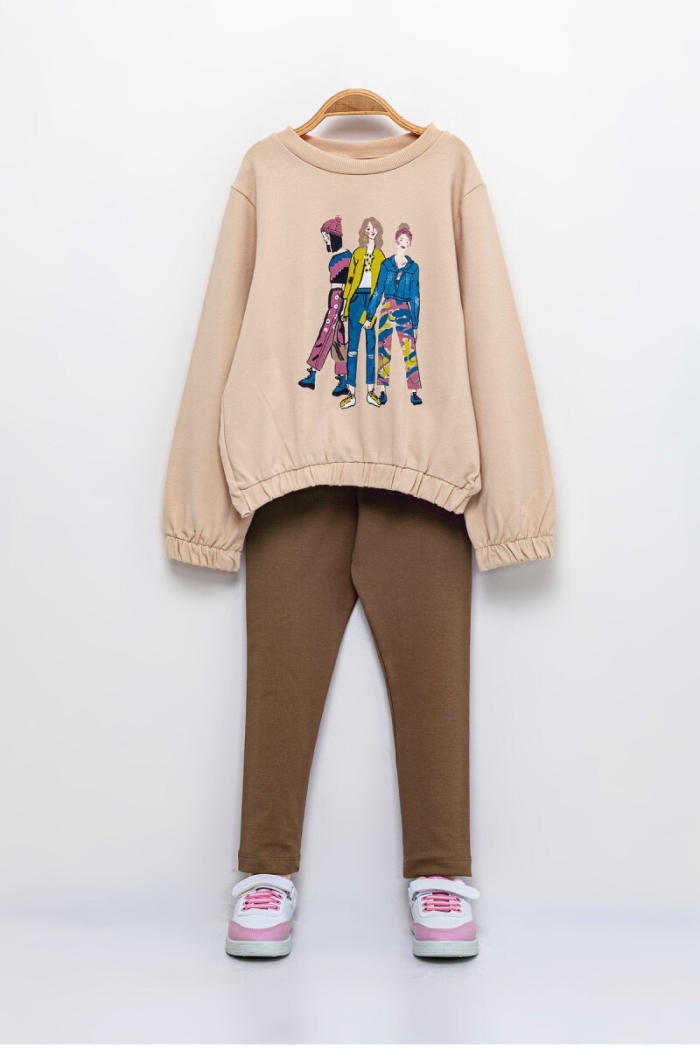 Wholesale Girls 2-Piece Set 6-9Y - Producer: Tuffy - Wholesale Kids & Baby Clothes From Turkey - TheBS Kids