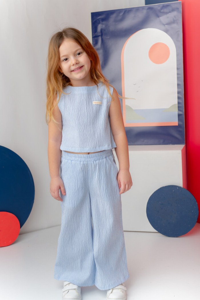 Wholesale Girl's 2 Piece Striped Trousers and Blouse Set 3-14Y - Producer: Zeyland - Wholesale Kids & Baby Clothes From Turkey - TheBS Kids
